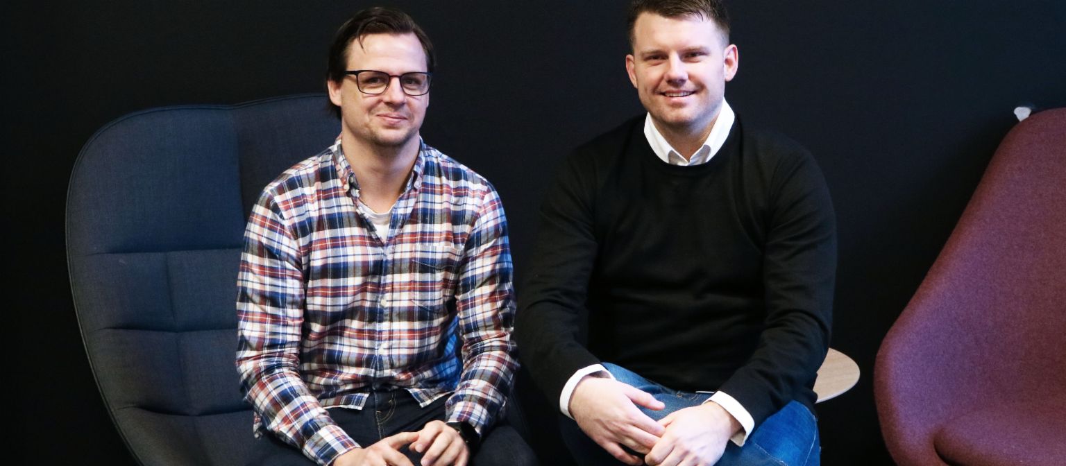 KI im Kundenservice: Magnus Bødtger und Stian Ellingsen von Svea Finans