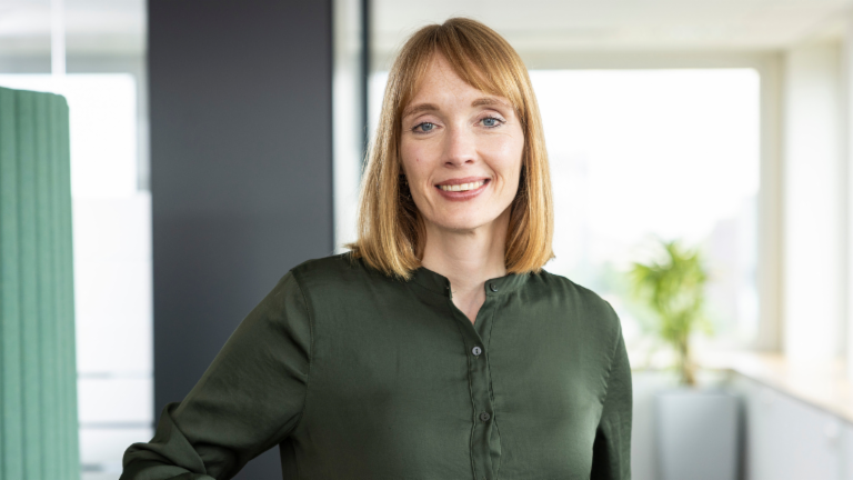 Michaela Homann, Director Customer Communications bei EOS Deutscher Inkasso-Dienst