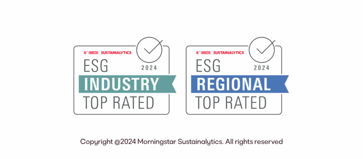 ESG Certificates Copyright @2024 Morningstar Sustainalytics. All rights reserved