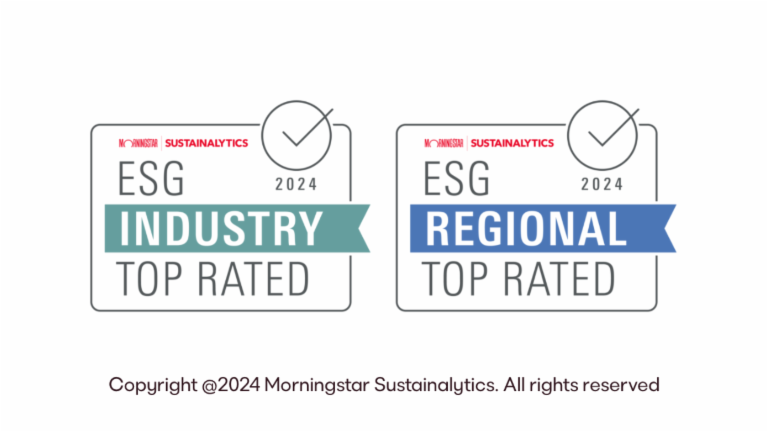 ESG Certificates Copyright @2024 Morningstar Sustainalytics. All rights reserved