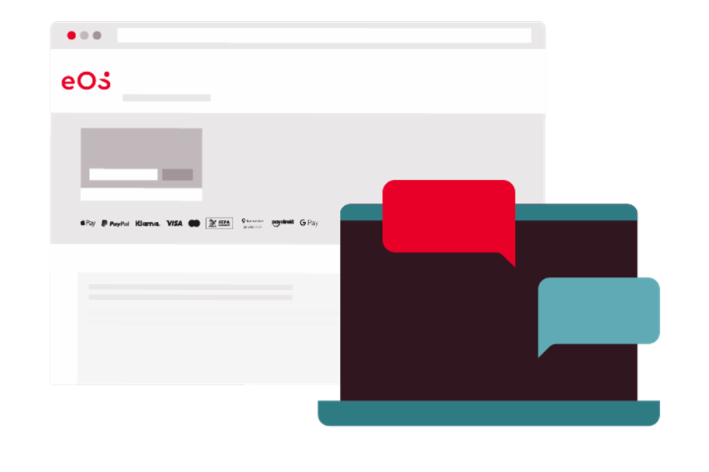EOS Serviceportal für Ihre Kund*innen.